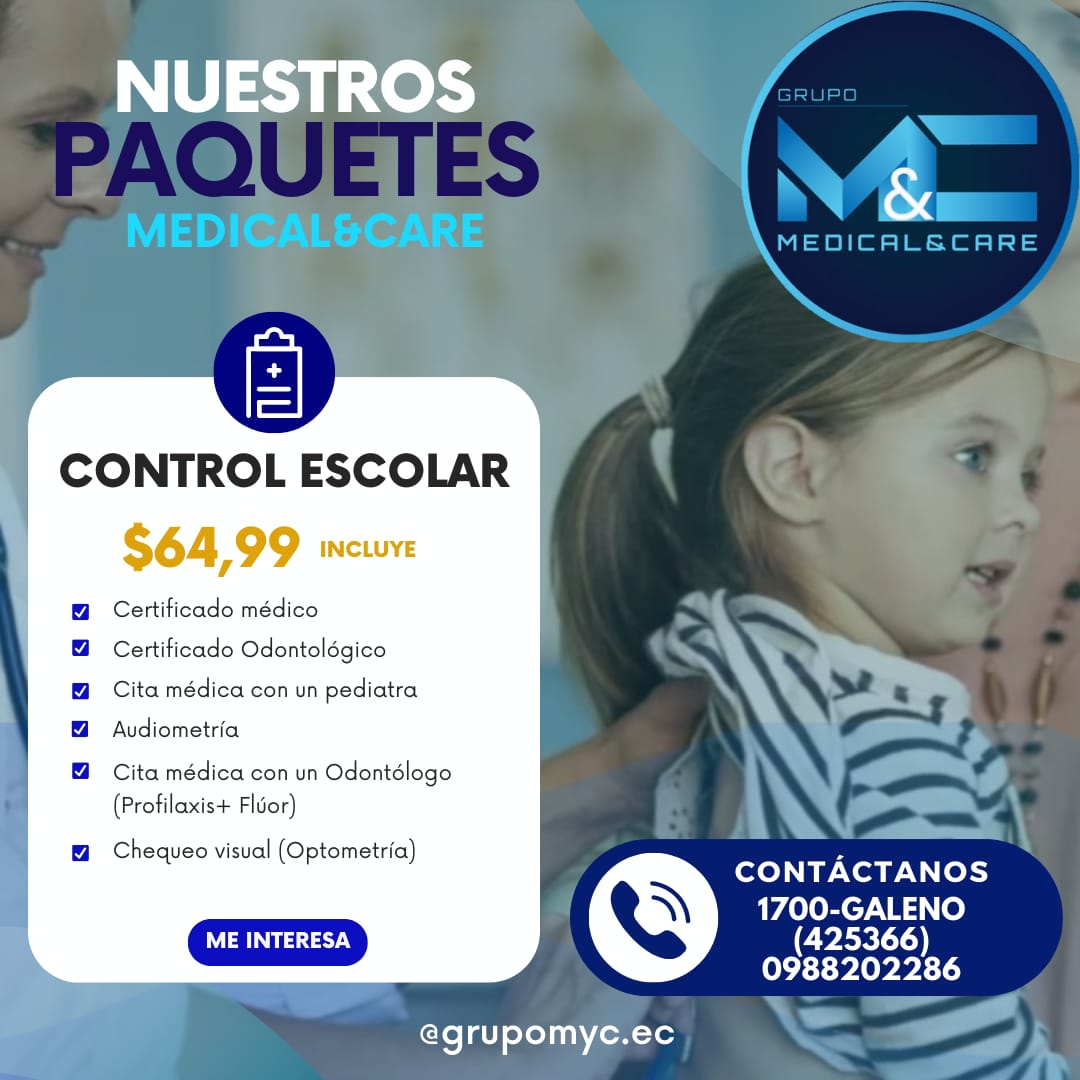 chequeos médicos escolares